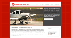 Desktop Screenshot of easternaerosupply.com