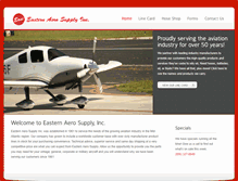 Tablet Screenshot of easternaerosupply.com